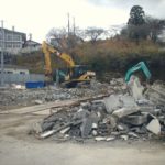 東北　震災後の工事